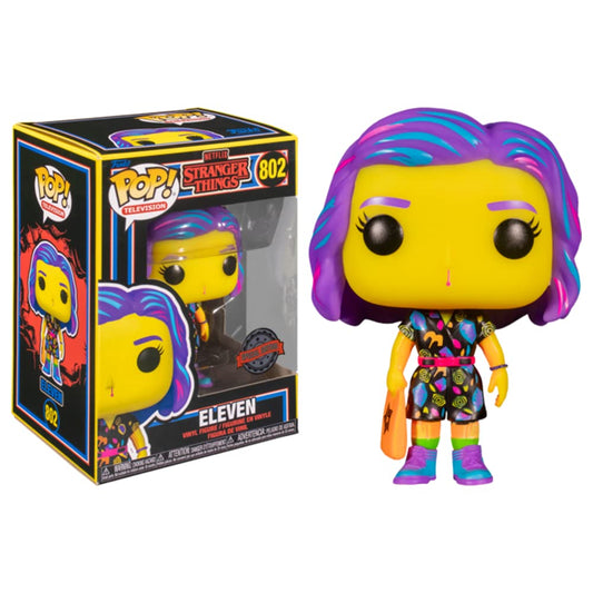 Funko POP! Television Stranger Things Eleven #802 [Blacklight] Exclusive