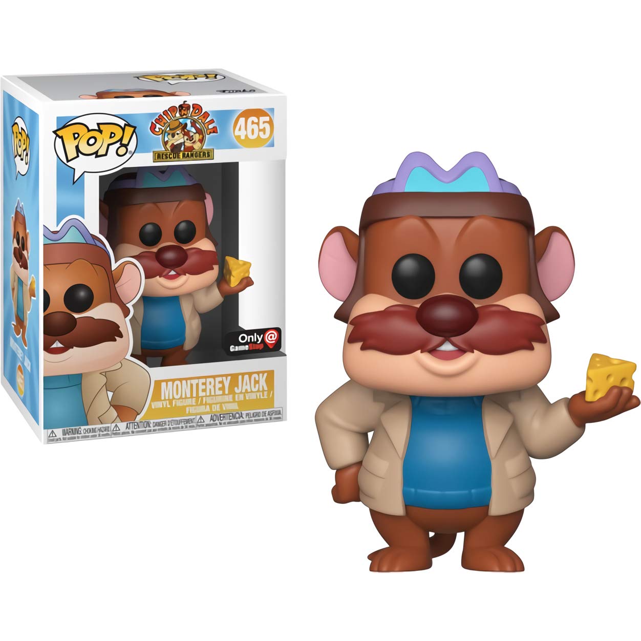 Funko POP! Disney Chip 'n Dale Rescue Rangers Monterey Jack Exclusive #465