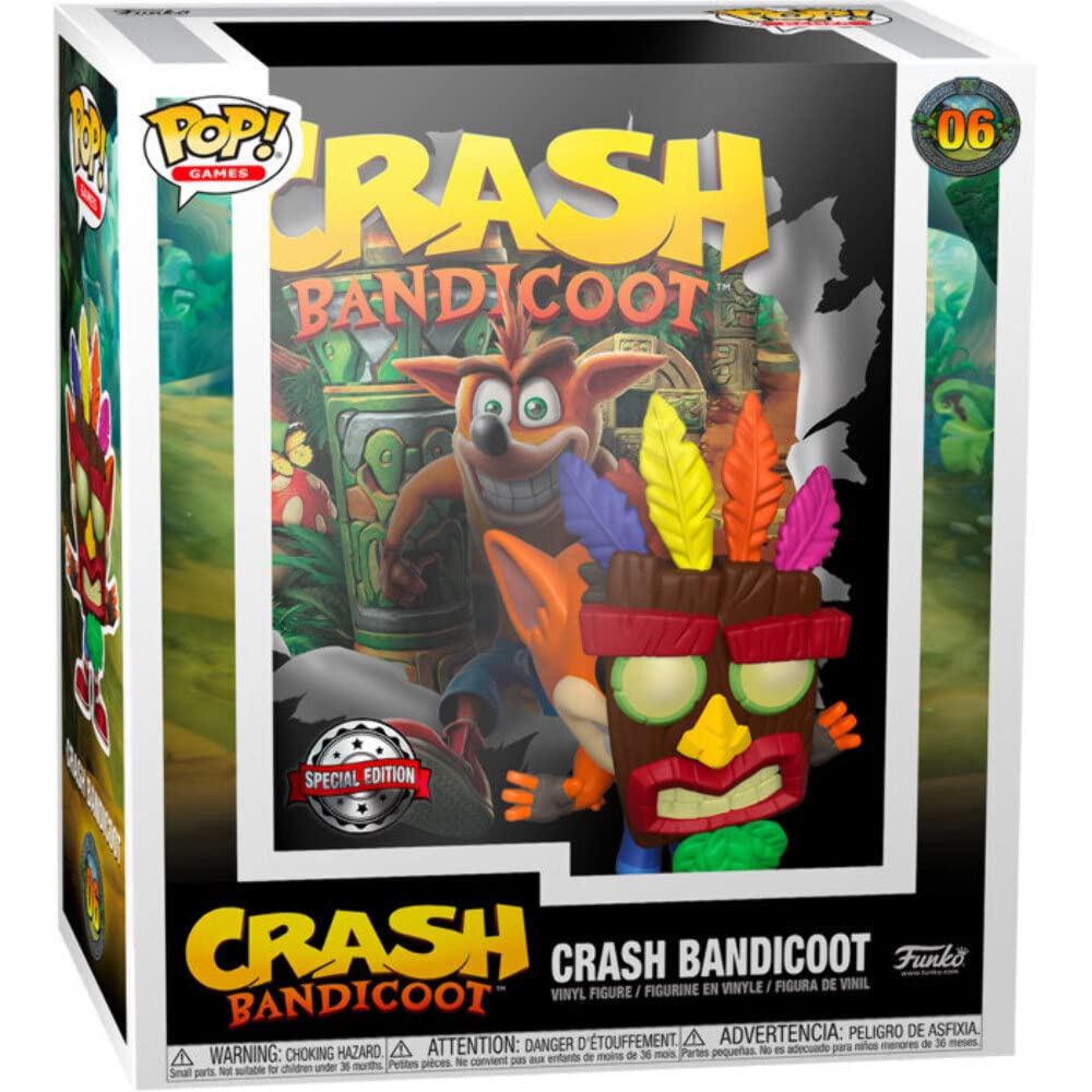 Funko POP! Games Crash Bandicoot Game Cover #06 Exclusive