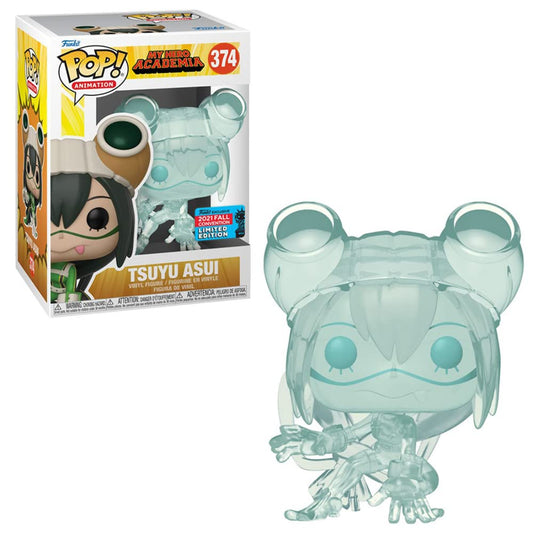 Funko POP! Animation My Hero Academia - Tsuyu Asui #374 [Translucent] Exclusive