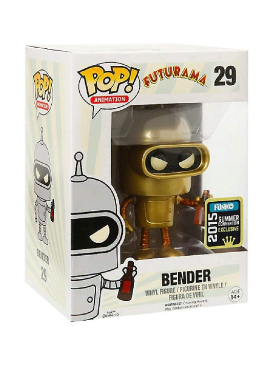 Funko POP! Animation Futurama Bender [Gold] Exclusive