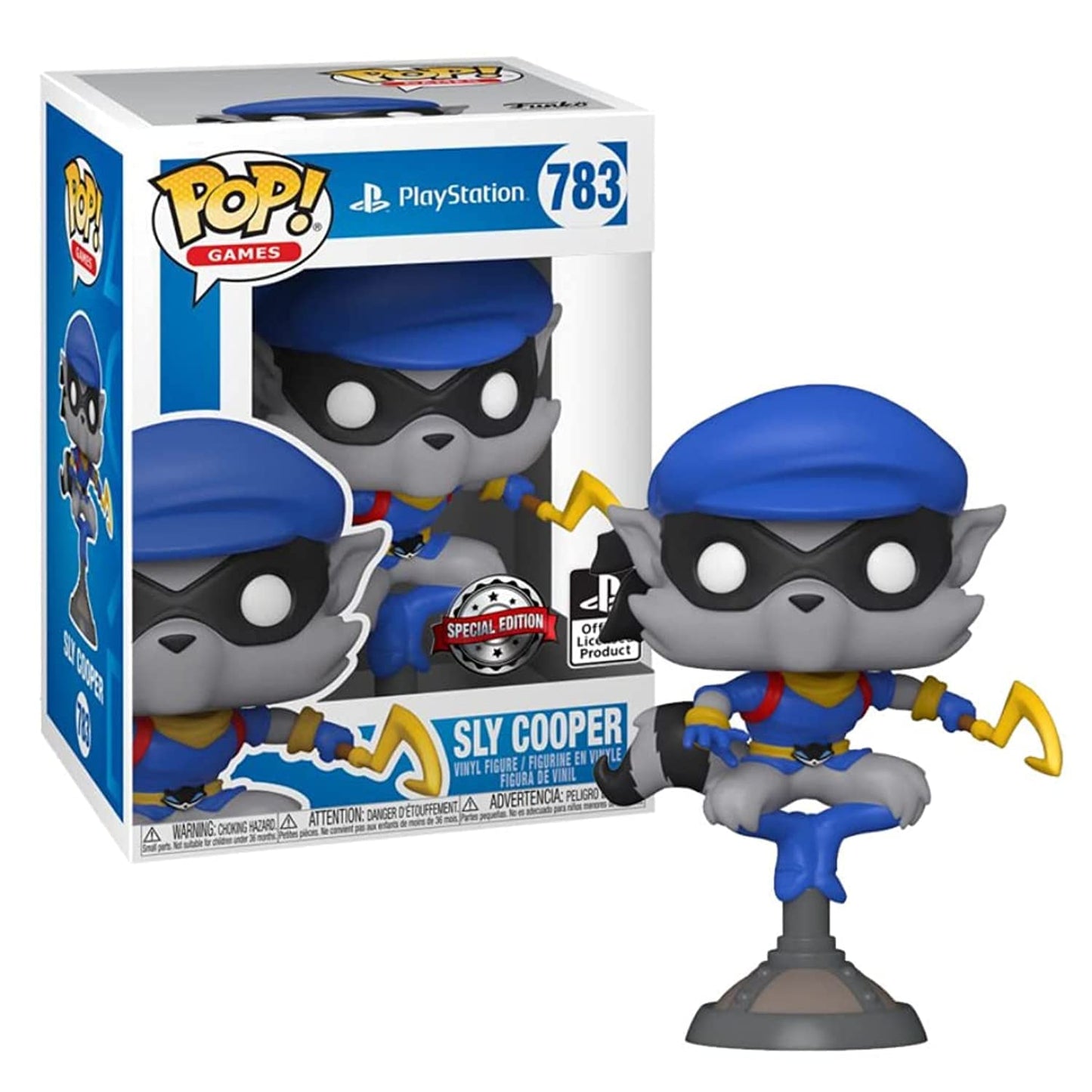 Funko POP! Games Playstation Sly Cooper #783 Exclusive