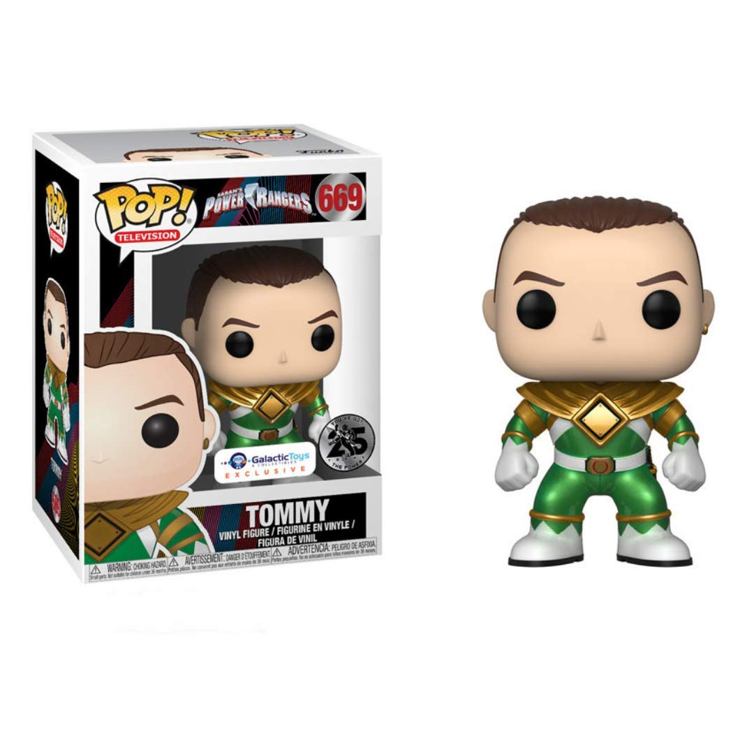 Funko POP! Television Power Rangers Unmasked Metallic Tommy