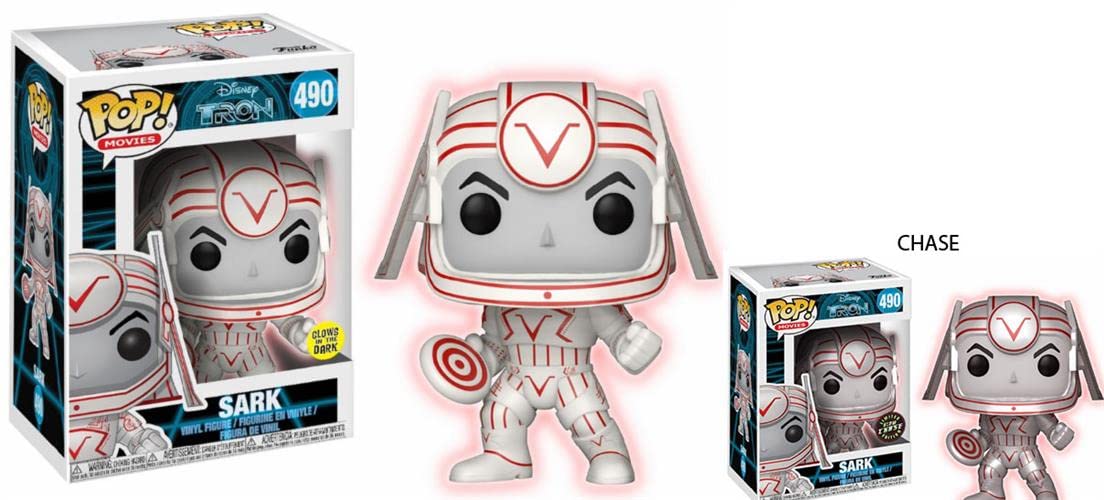 Funko POP! Movies Disney Tron Sark [Glows in The Dark] #490
