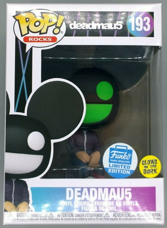 Funko POP! Rocks Deadmau5 #193 [Glows in the Dark] Exclusive