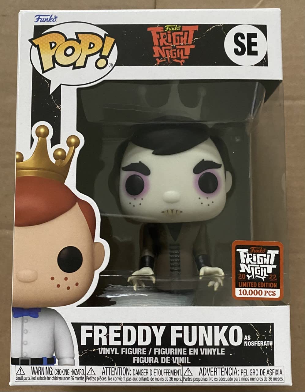 Funko POP! Fright Night II Freddy Funko As Nosferatu LE 10000 Exclusive