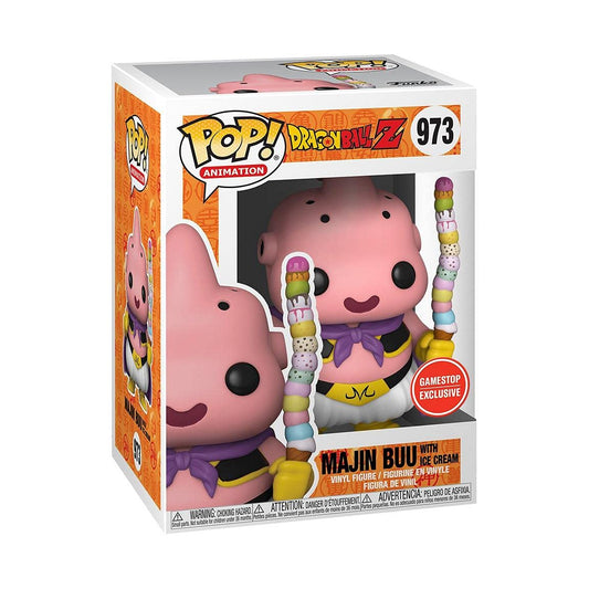 Funko POP! Dragon Ball Z Majin Buu with Ice Cream #973 Exclusive