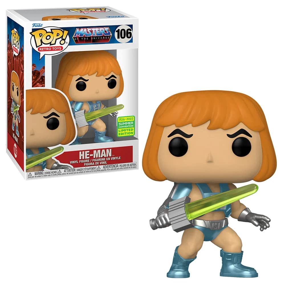 Funko POP! Masters of the Universe He-Man #106 [with Sword of Power] Exclusive