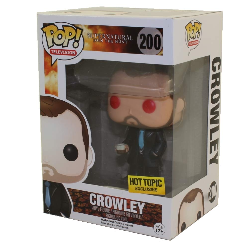 Funko POP! Television Supernatural Crowley #200 [Red Eyes] Exclusive