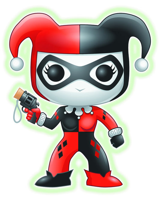 Funko POP! Heroes Harley Quinn Glow-in-The-Dark