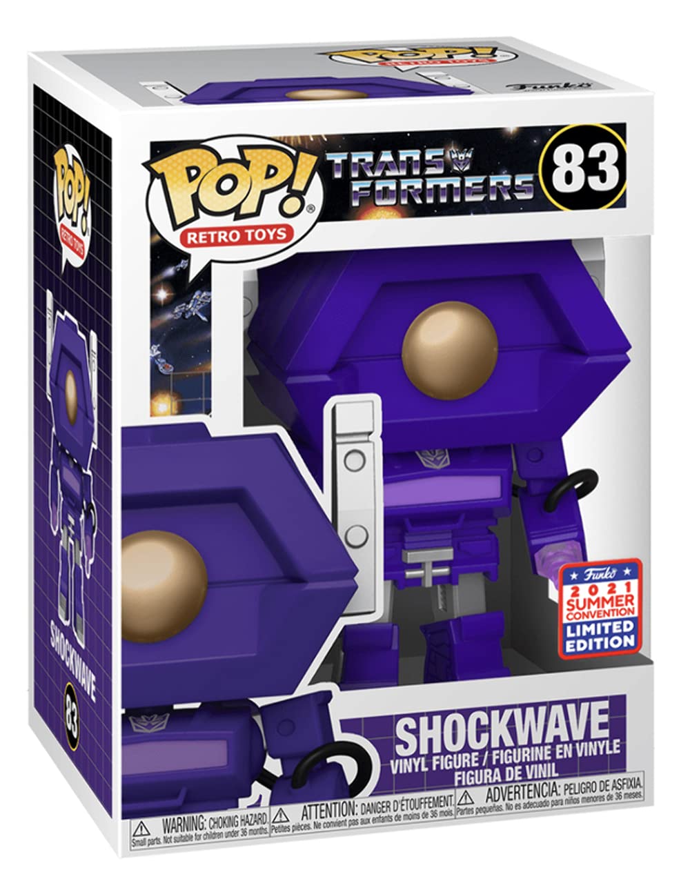 Funko POP! Retro Toys Transformers Shockwave #83 Exclusive