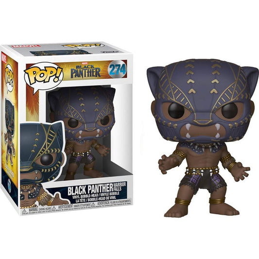 Funko POP! Marvel Black Panther Movie Black Panther Warrior Falls #274