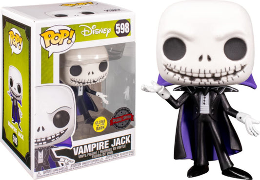 Funko POP! The Nightmare Before Christmas Vampire Jack Glow