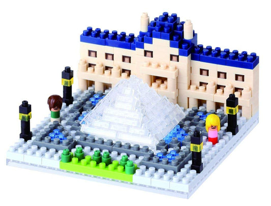 Nanoblock The Louvre Museum Building Kit