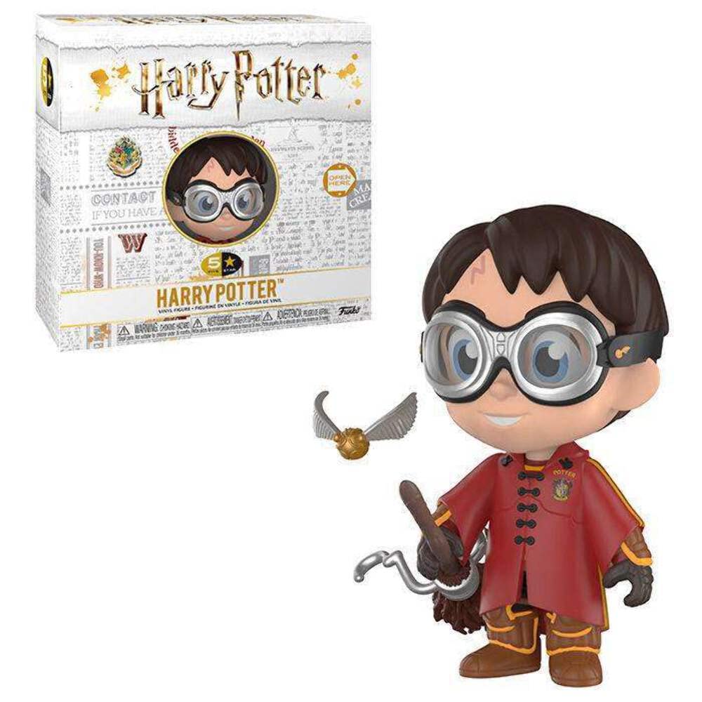 Funko Five Star Harry Potter with Quidditch Robes and Broom Exclusive