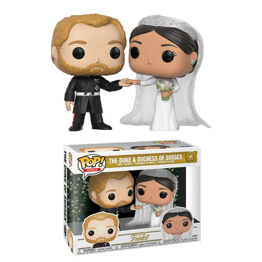 Funko POP! Royals Prince Harry And Meghan Markle -