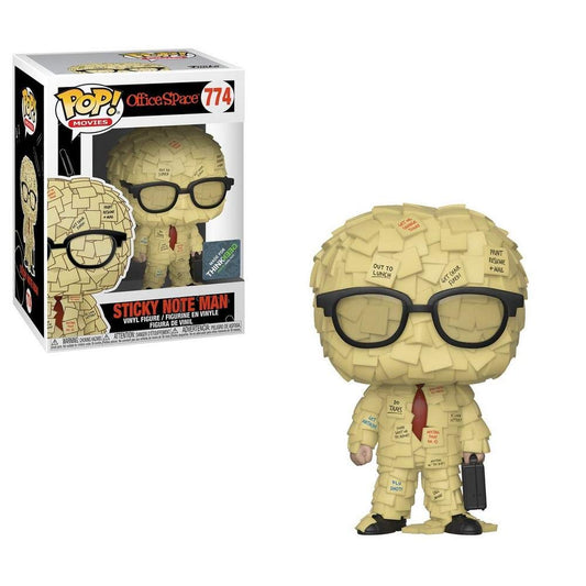 Funko POP! Movies Office Space Sticky Note Man SDCC 2019 Shared Thinkgeek Sticker Exclusive