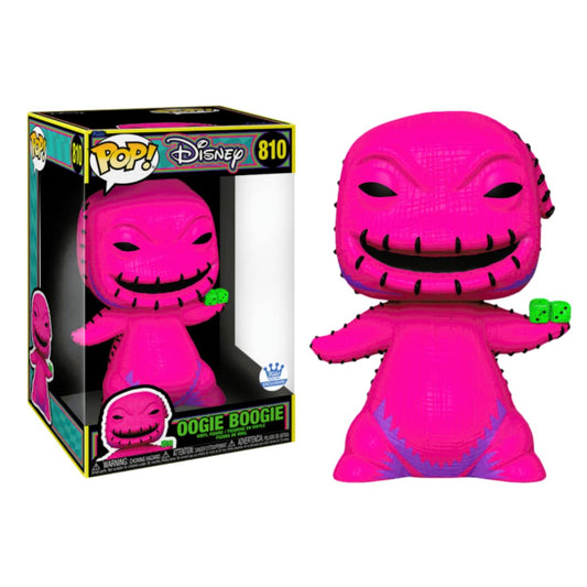 Funko POP! Disney Nightmare Before Christmas 10 Inch Oogie Boogie #810 [Blacklight] Funko Shop Exclusive