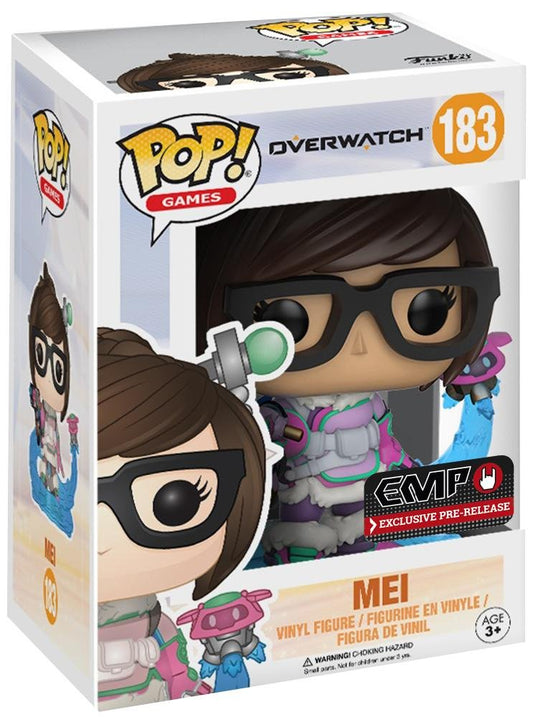 Funko POP! Games Overwatch Mei #183 (Mid Blizzard) Hot Topic Exclusive