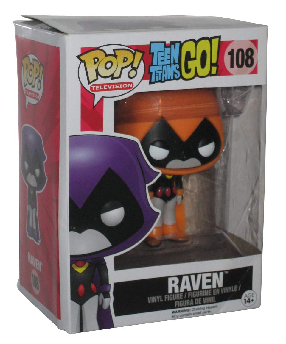 Funko POP! Television Teen Titans GO! Raven #108 [Orange] Exclusive