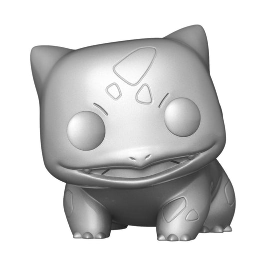 Funko POP! Games Pokemon Bulbasaur #453 [Silver Metallic]