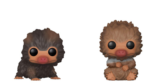 Funko POP! Movies: Fantastic Beasts 2 Crimes of Grindelwald - Baby Niffler (Brown and Tan) 2-Pack