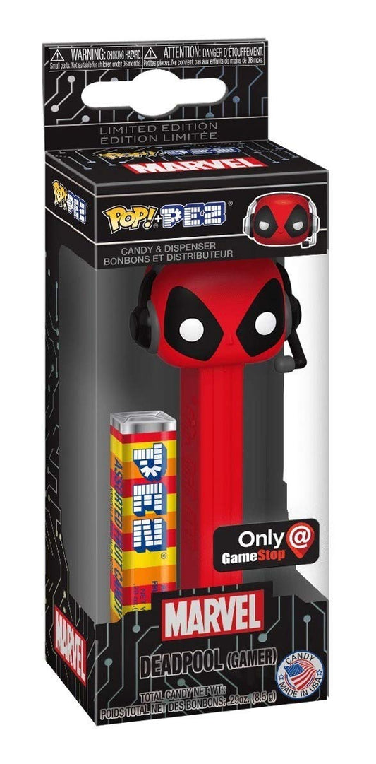 Funko POP! Pez Marvel - Original Red Deadpool (Gamer) Exclusive