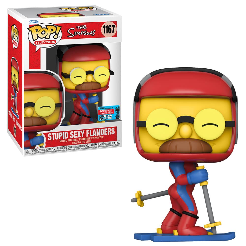Funko POP! Television The Simpsons Stupid Sexy Flanders #1167 (2021 Fall Convention Sticker)