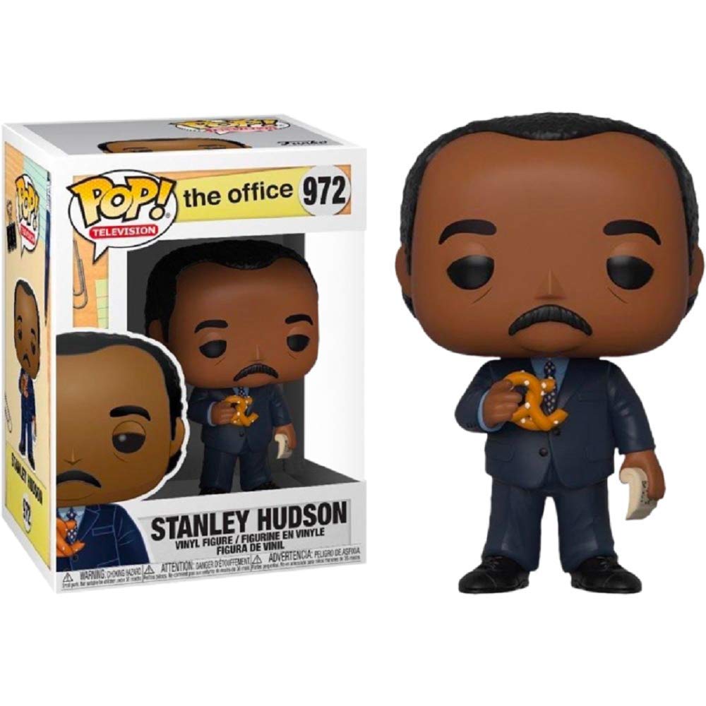 Funko POP! Television The Office Stanley Hudson #972 [with Pretzel] Exclusive