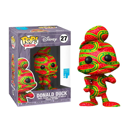 Funko POP! Art Series: Disney Treasures of The Vault - Donald Duck, Exclusive, 3.75 inches