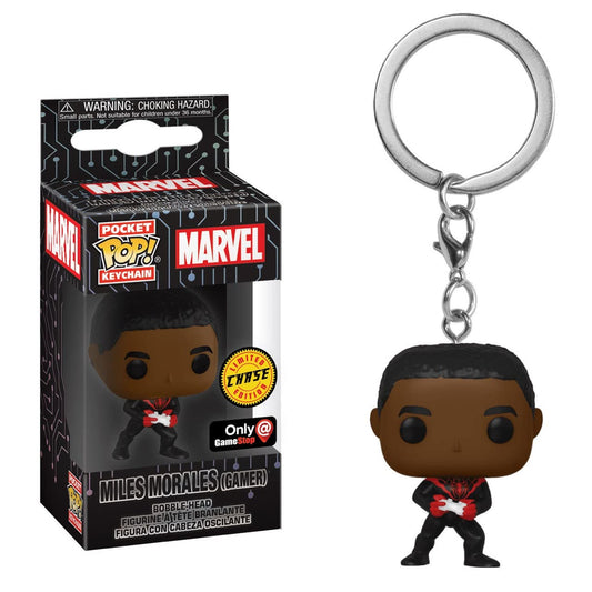 Funko Pocket POP! Keychain Marvel Miles Morales [Gamer, Chase] Exclusive