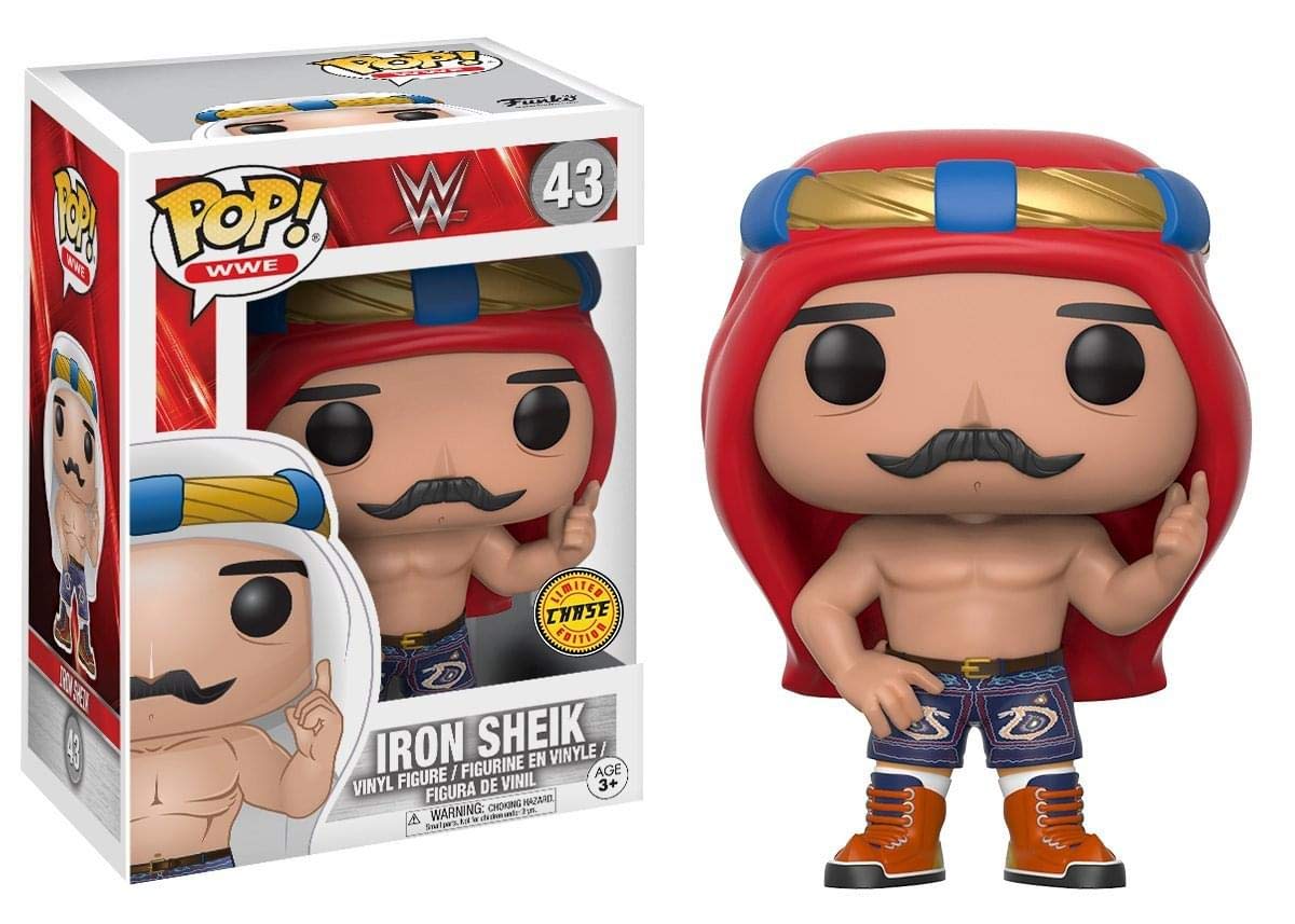 Funko POP! WWE CHASE Iron Sheik #43 [Red Keffiyeh]