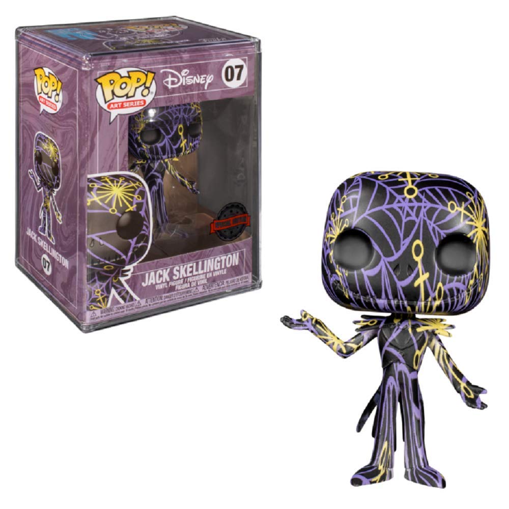 Funko POP! Disney: The Nightmare Before Christmas - Jack Skellington Artist's Series with Case