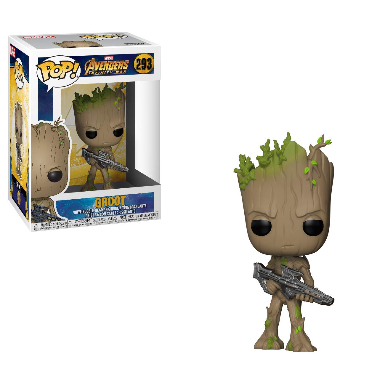 Funko POP! Marvel Avengers Infinity War Groot #293 [with Blaster]