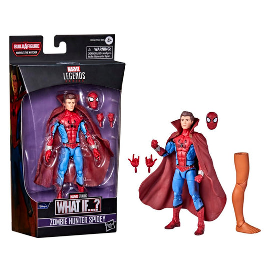 Marvel Legends: What If? Spiderman: Zombie Hunter Spidey 6in Action Figure