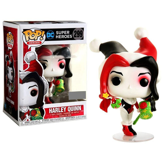 Funko POP! DC Super Heroes Holiday Harley Quinn Exclusive 299