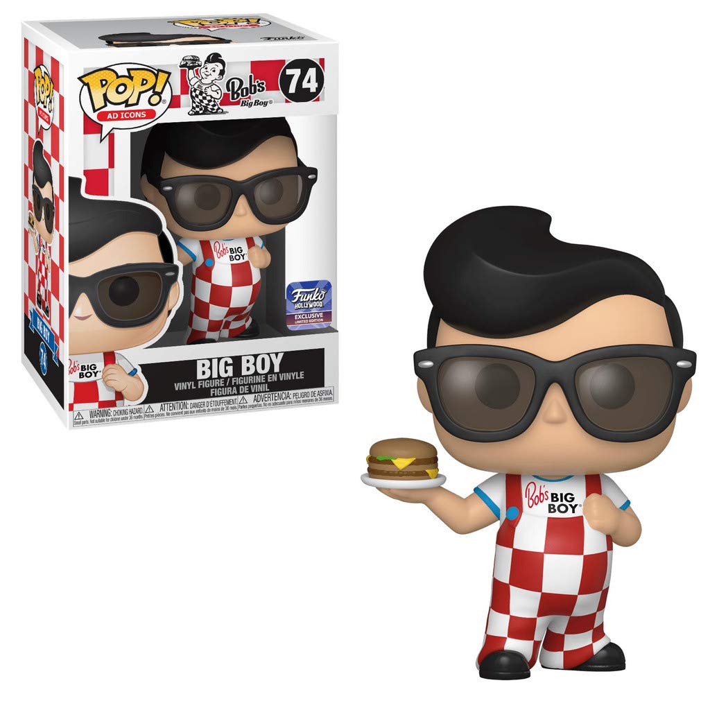 Funko POP! Ad Icons: Bob's Big Boy [with Glasses] #74 Hollywood Grand Opening Limited Edition Exclusive