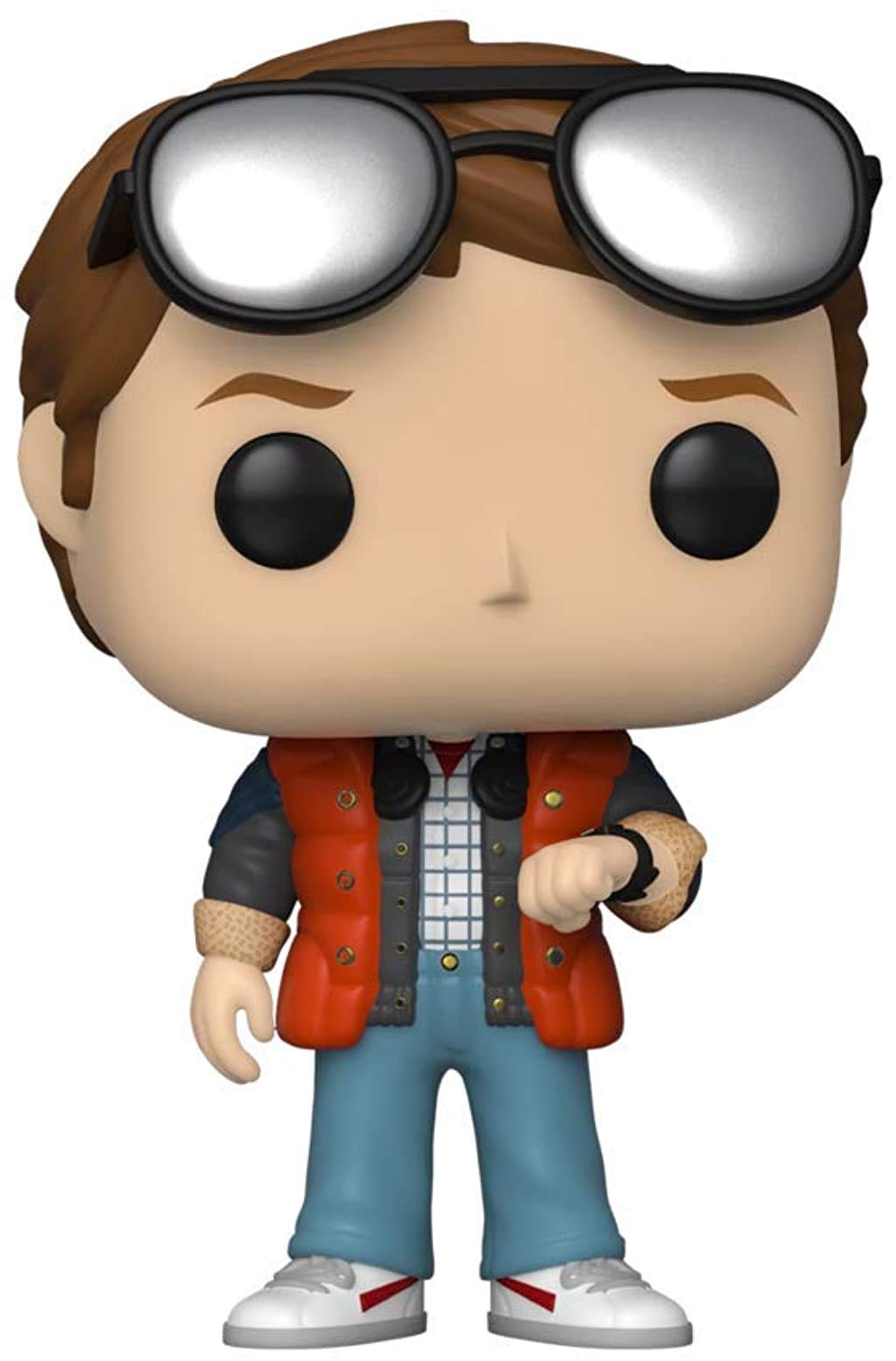 Funko POP! Movies Back to the Future Marty Checking Watch #965 Exclusive
