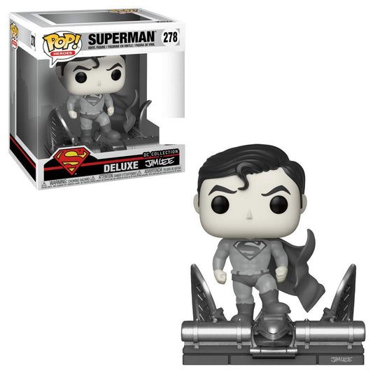 Funko POP! Jim Lee Superman Special Black and White Edition Exclusive