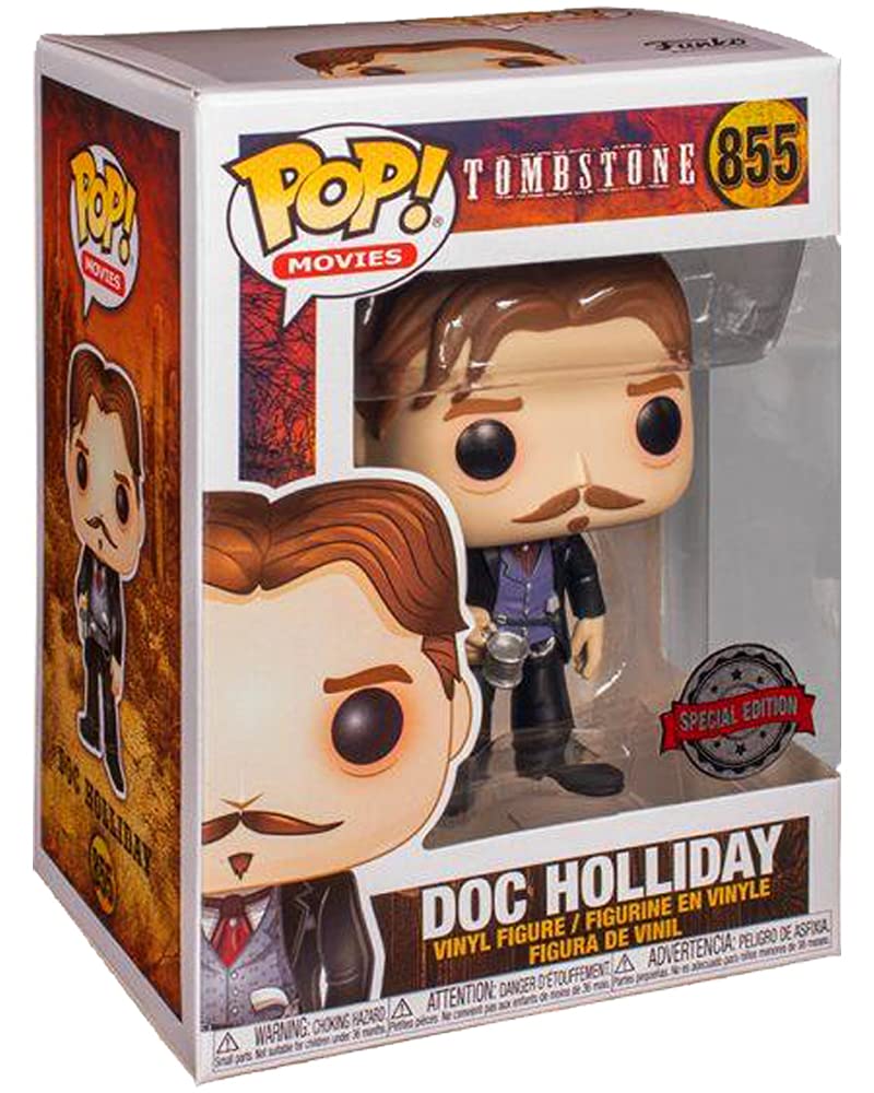 Funko POP! Movies Tombstone Doc Holliday #855 [with Cup] Exclusive