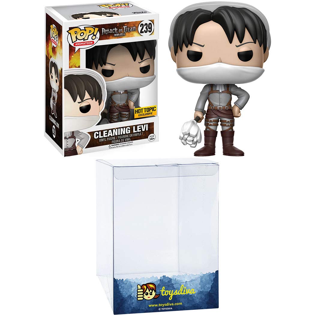 Funko POP! Animation Attack on Titan Cleaning Levi #239 Exclusive