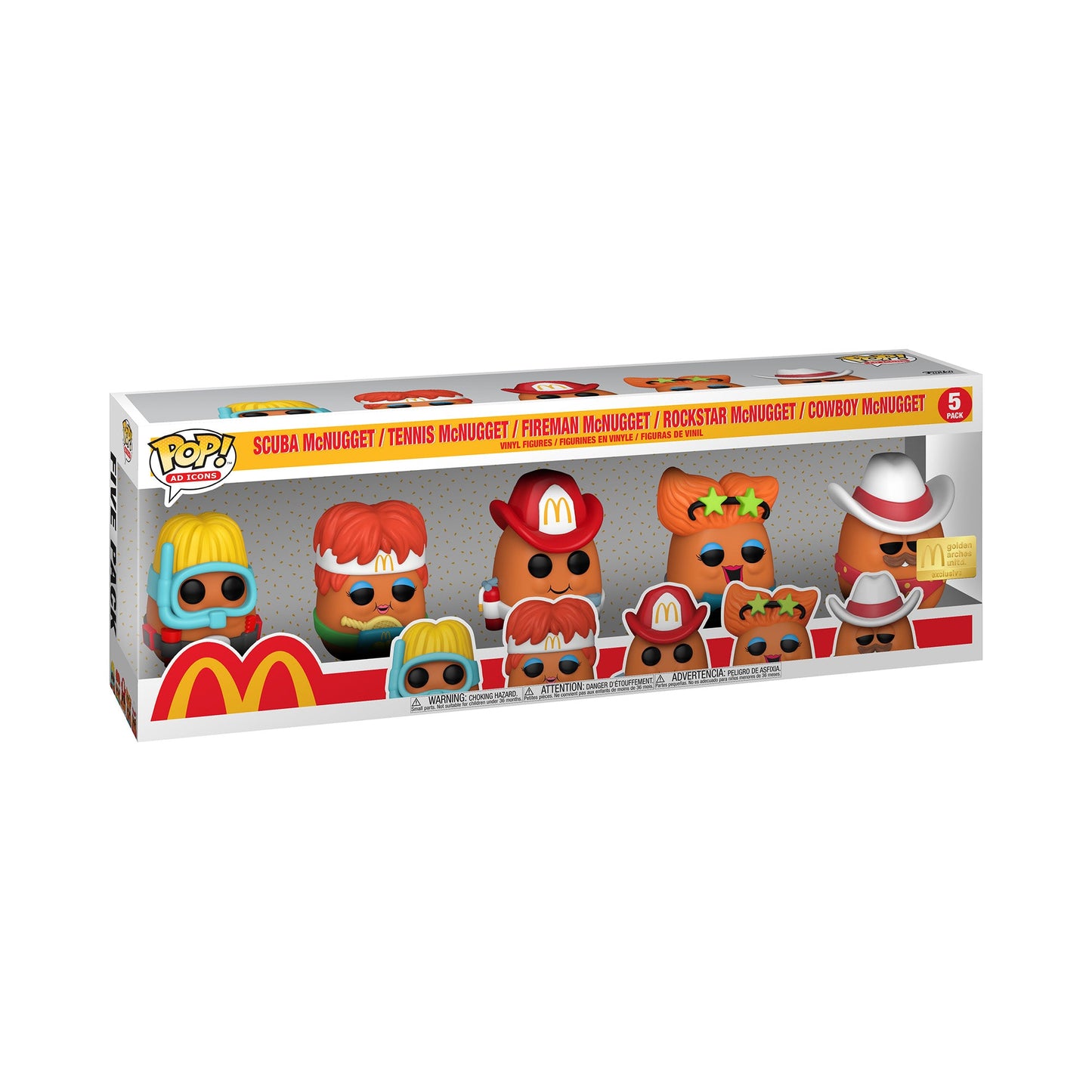 Funko POP! Ad Icons McDonald's McNugget Buddies 5-Pack Exclusive