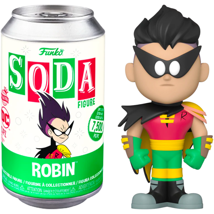 Funko Soda Television Teen Titans GO! - Robin Sealed Can [International] [Limited Edition 7500 PCS]