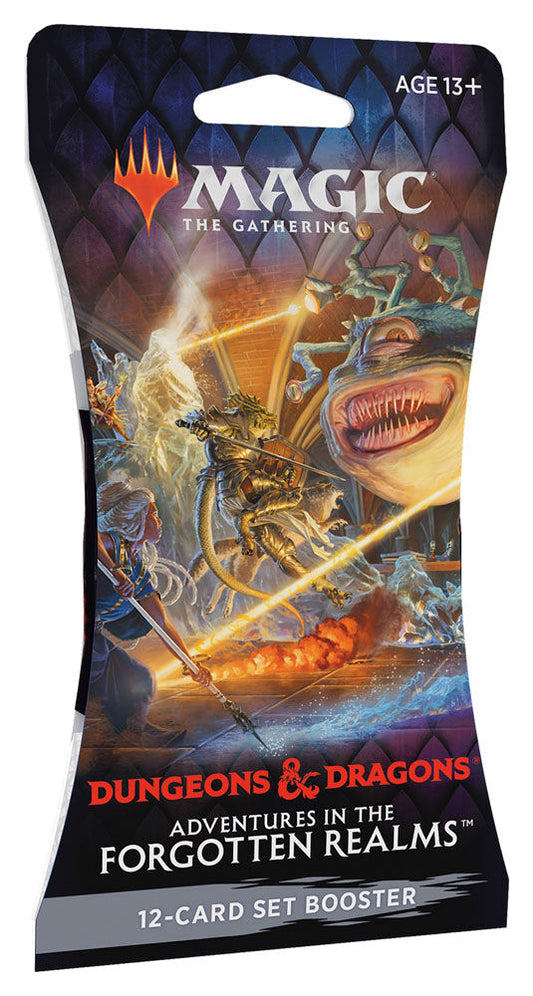 Magic the Gathering Dungeons & Dragons "Adventures in the Forgotten Realm" Set Booster Sleeve - English Edition