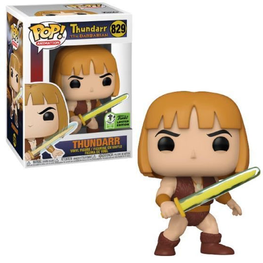 Funko POP! Animation Thundarr The Barbarian -Thundarr #829 ECCC 2021 Limited Edition Convention Sticker Exclusive
