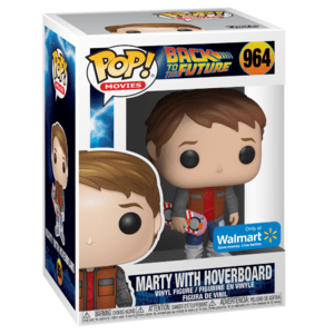 Funko POP! Movies Back to the Future Marty with Hoverboard #964 Exclusive
