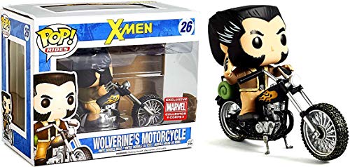 Funko POP! Rides Marvel Wolverine's Motorcycle #26 Collector Corps Exclusive