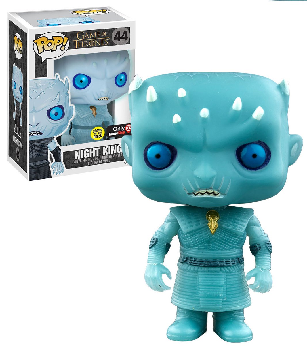 Funko POP! Game of Thrones Glows in The Dark Night King #44 Exclusive