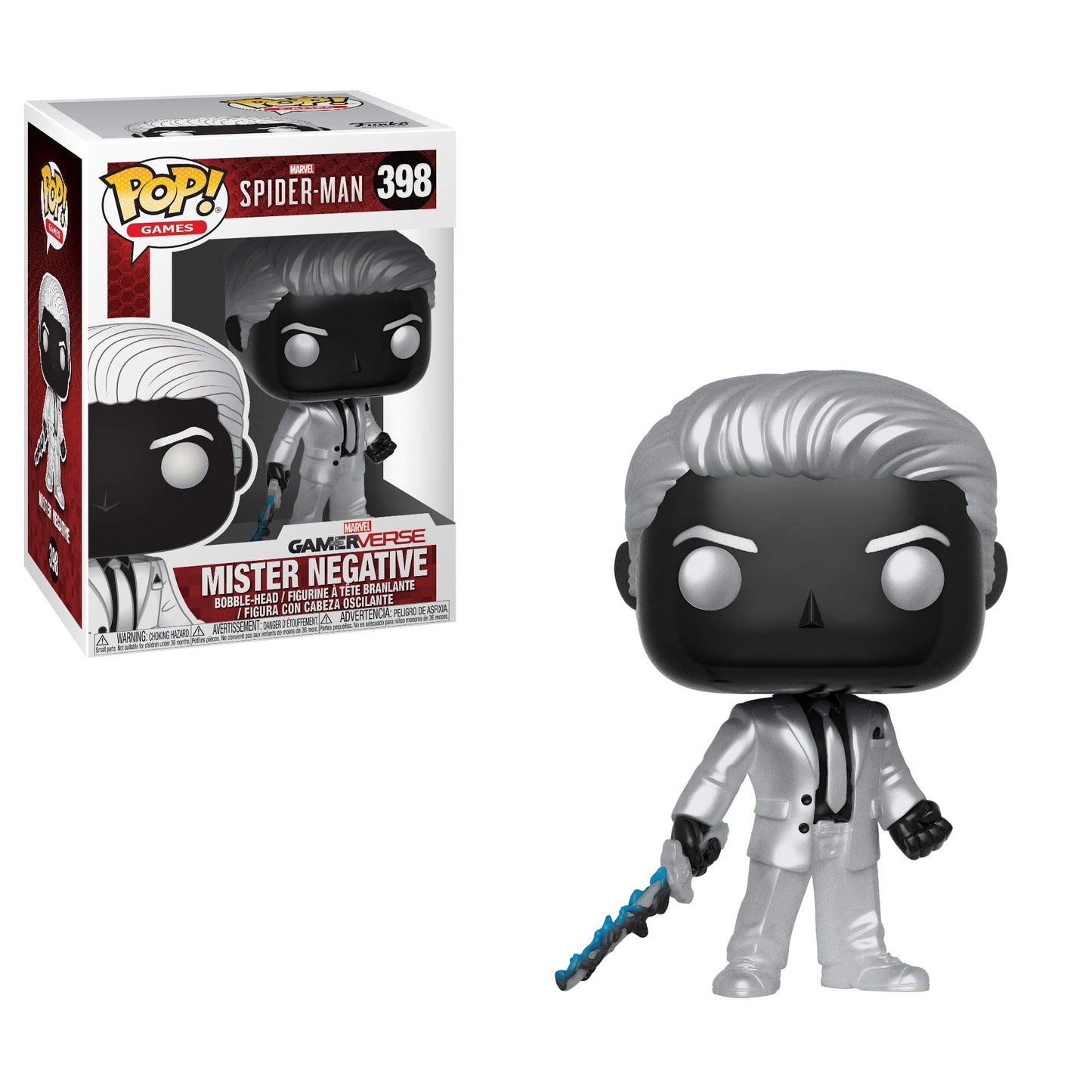 Funko POP! Marvel Games Spider-Man Video Game - Mr. Negative