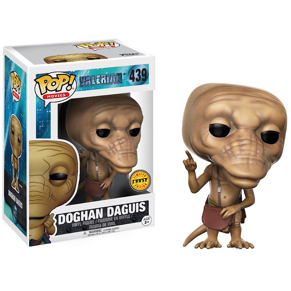 Funko POP! Movies Valerian CHASE Doghan Daguis #439 [Brown Bag]